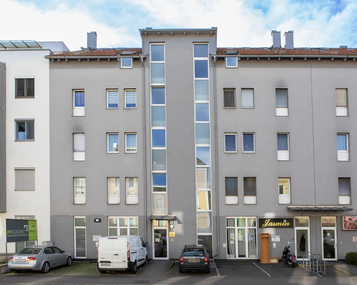 1-Zimmer-Gewerbeimmobilie mieten in Linz – 37 m², € 706