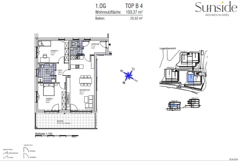 3-Zimmer-Wohnung kaufen in Wolfsberg – 103 m², € 565.818 – Bild 10 von 11