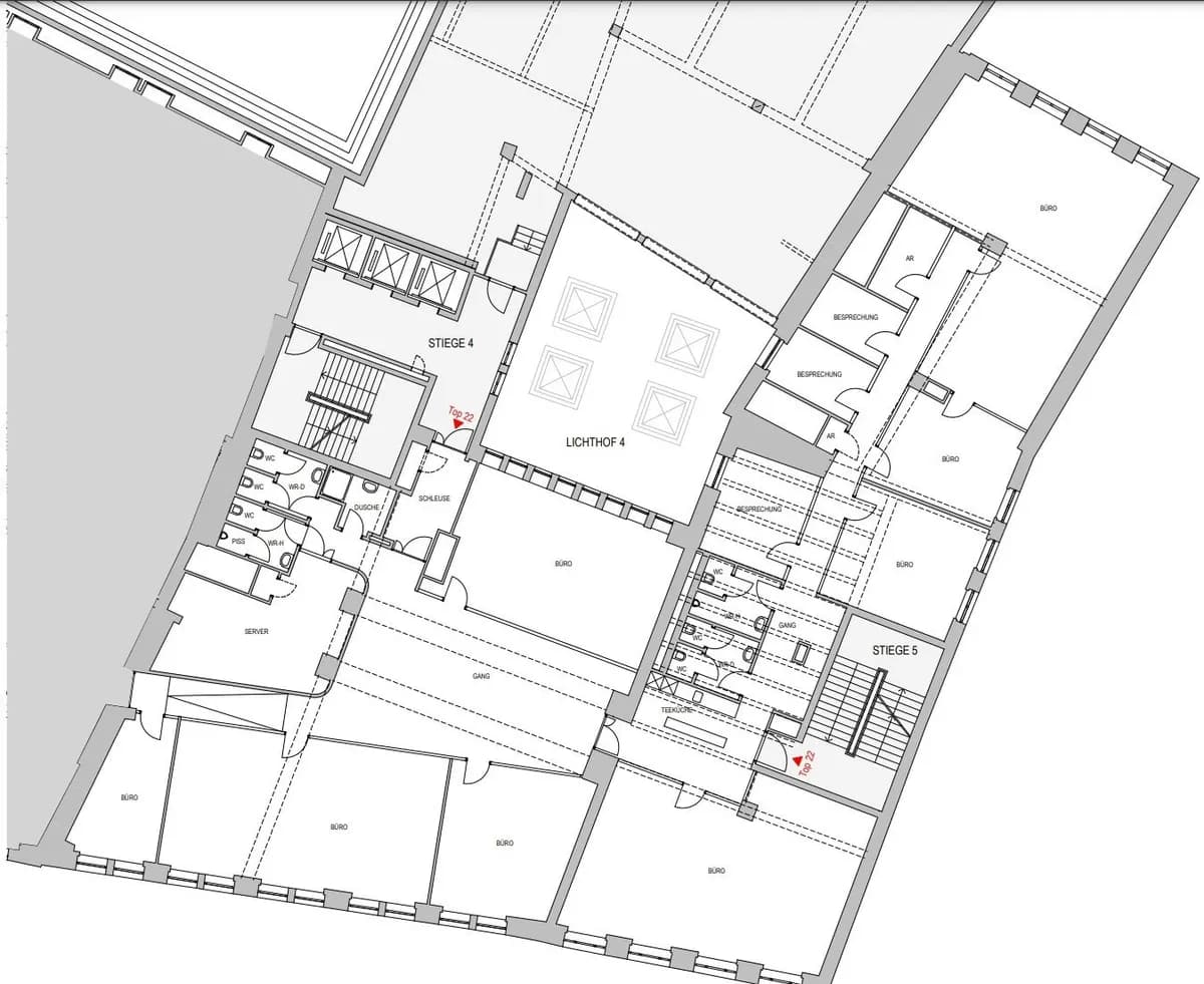 11-Zimmer-Gewerbeimmobilie mieten in Wien – 638 m², € 17.995 – Bild 19 von 19