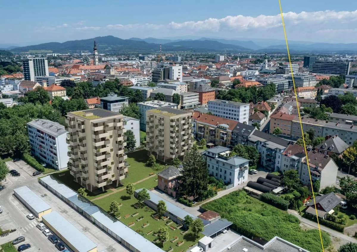 2-Zimmer-Wohnung kaufen in Klagenfurt – 46 m², € 264.000 – Bild 3 von 5