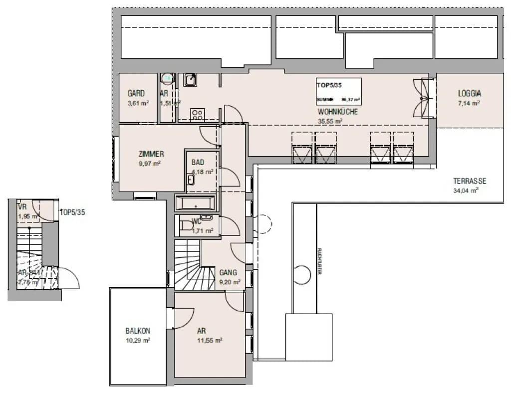3-Zimmer-Wohnung kaufen in Wien – 86,37 m², € 489.000 – Bild 30 von 30