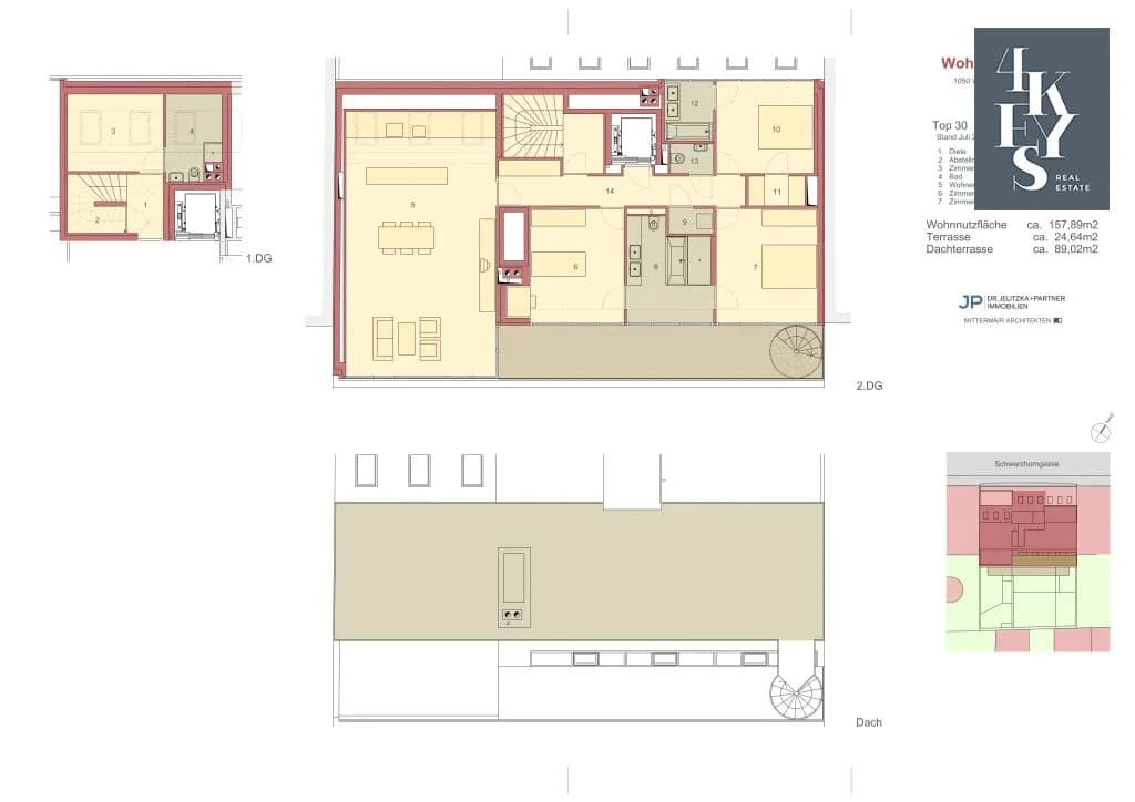 5-Zimmer-Wohnung mieten in Wien – 157,86 m², € 3.499 – Bild 16 von 17