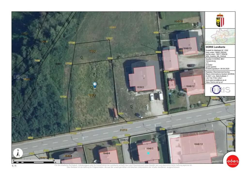 Grundstück kaufen in Schärding – 1 374 m², € 115.000 – Bild 7 von 8