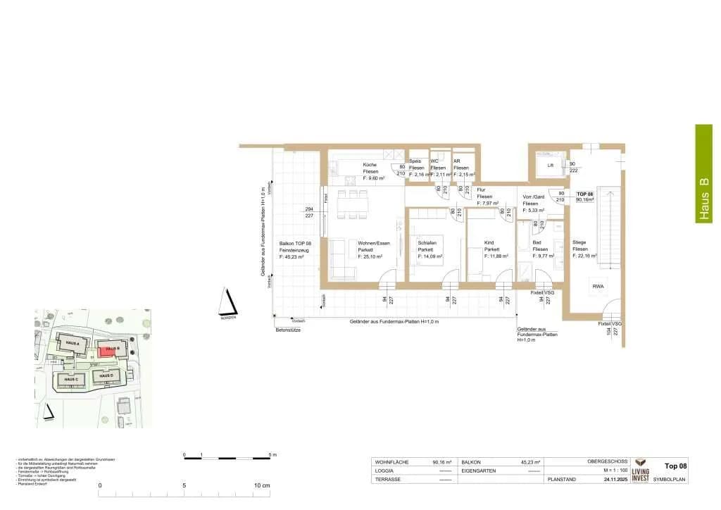 3-Zimmer-Wohnung kaufen in Urfahr-Umgebung – 90,16 m², € 546.396 – Bild 13 von 16
