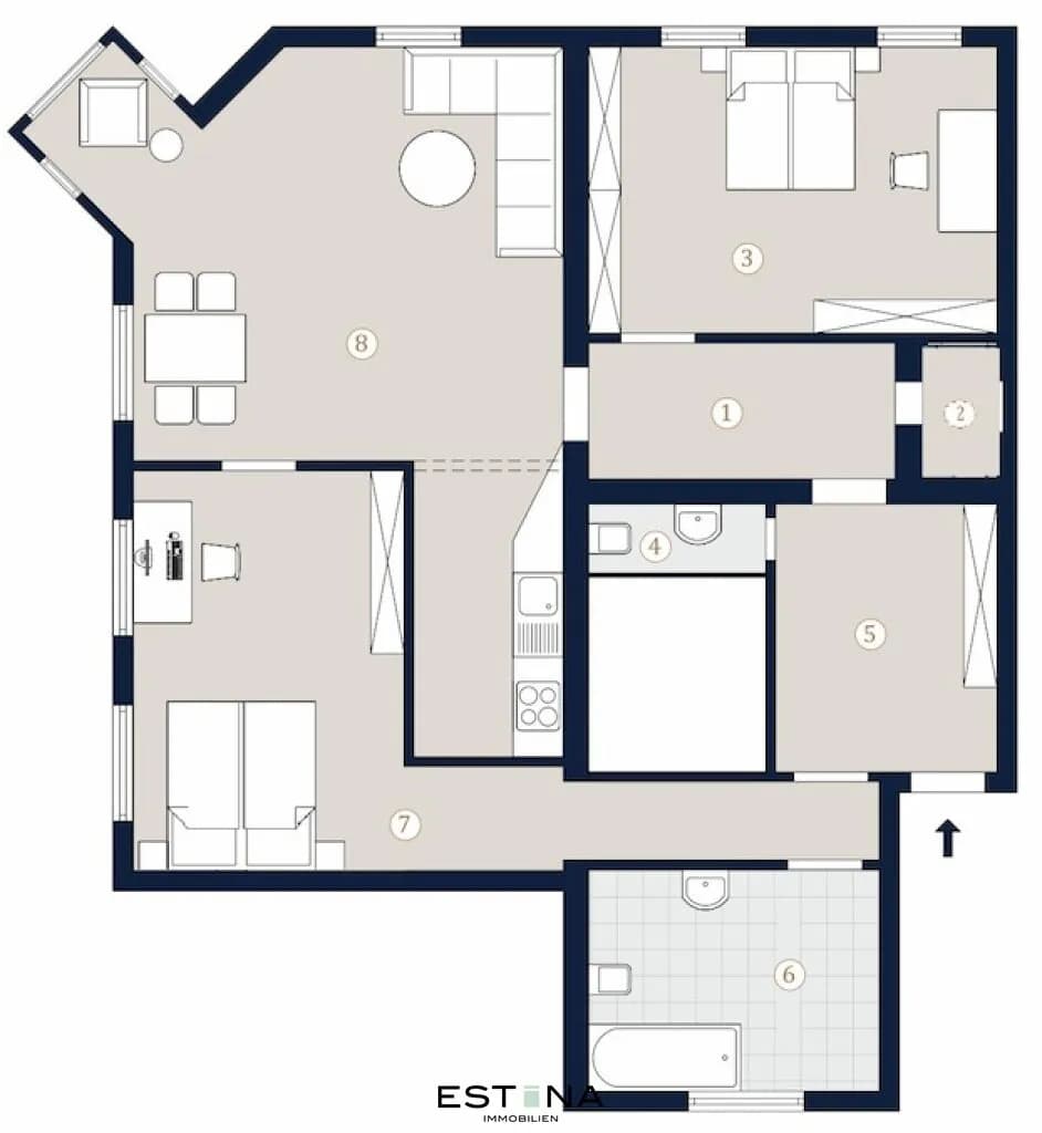 4-Zimmer-Wohnung kaufen in Wien – 107,03 m², € 725.000 – Bild 13 von 13