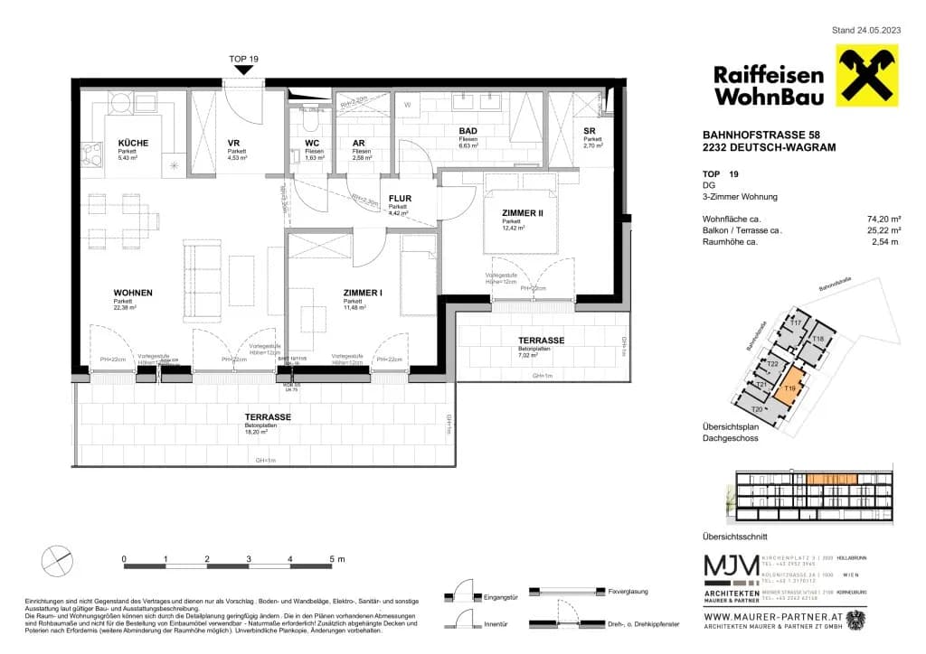 3-Zimmer-Wohnung kaufen in Gänserndorf – 75,86 m², € 399.000 – Bild 22 von 22
