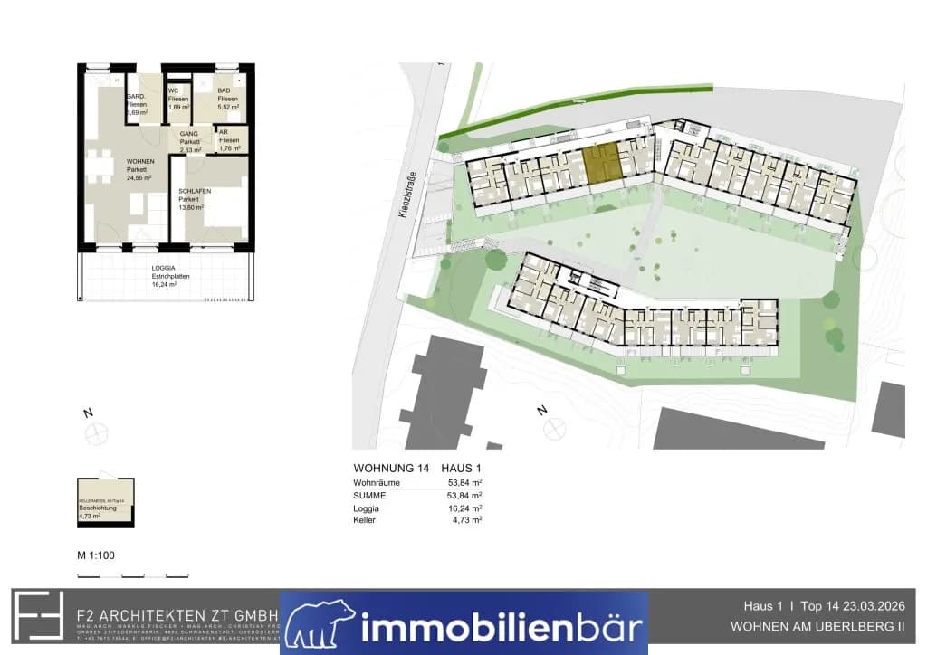 2-Zimmer-Wohnung kaufen in Grieskirchen – 54,08 m², € 261.000 – Bild 11 von 11