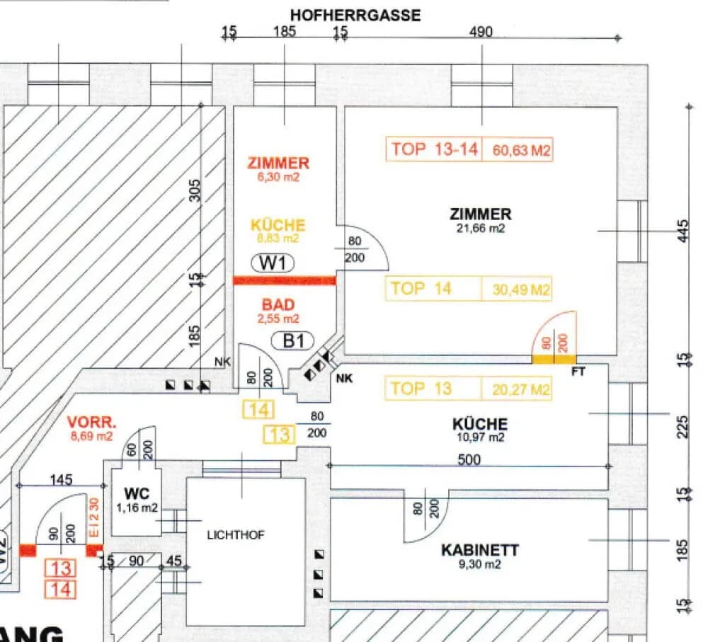 3-Zimmer-Wohnung kaufen in Wien – 60,62 m², € 178.900 – Bild 16 von 16