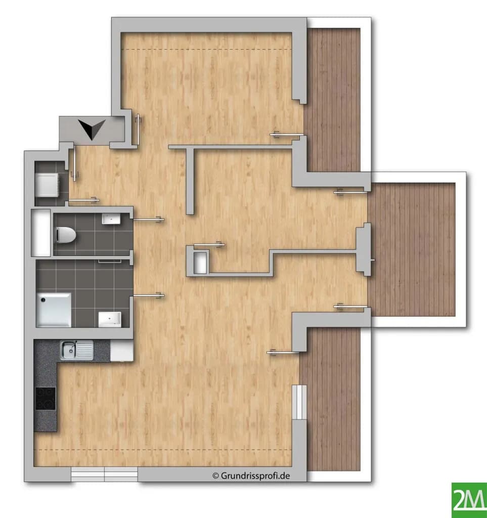 3-Zimmer-Wohnung kaufen in Wien – 68,71 m², € 460.600 – Bild 12 von 13