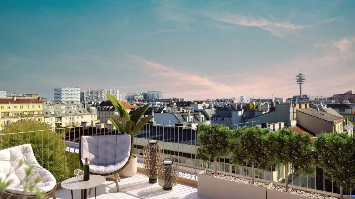 2-Zimmer-Wohnung mieten in Wien – 52,07 m², € 1.214 – Bild 6 von 6