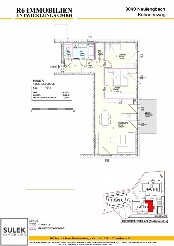 Immobilie kaufen in Sankt Pölten Land – 76,85 m², € 291.165 – Bild 10 von 10