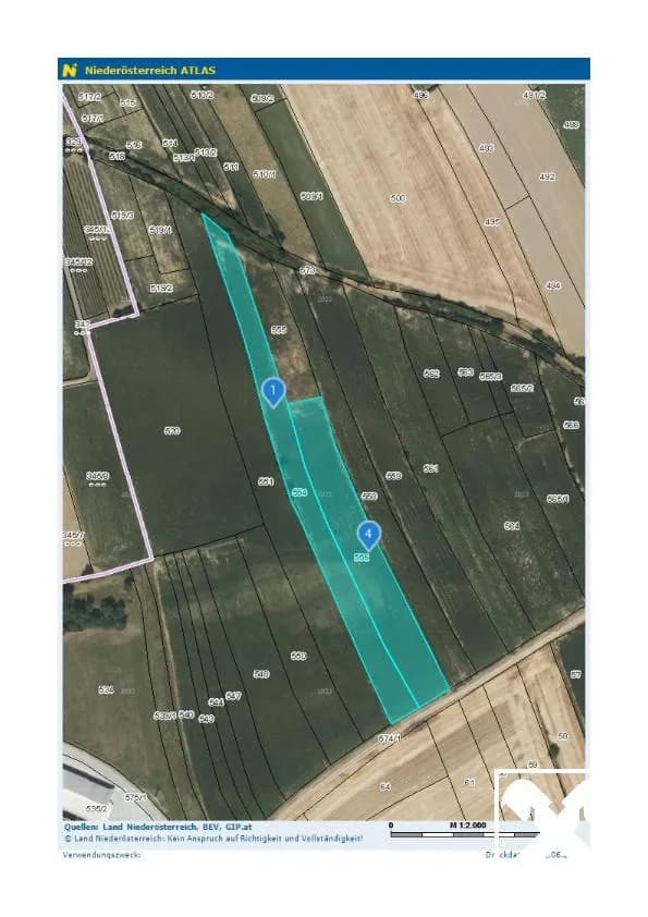 Grundstück kaufen in Sankt Pölten Land – 6 000 m², € 90.000 – Bild 3 von 5