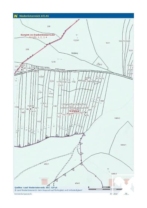 Grundstück kaufen in Sankt Pölten Land – 27 621 m², € 80.000 – Bild 4 von 5