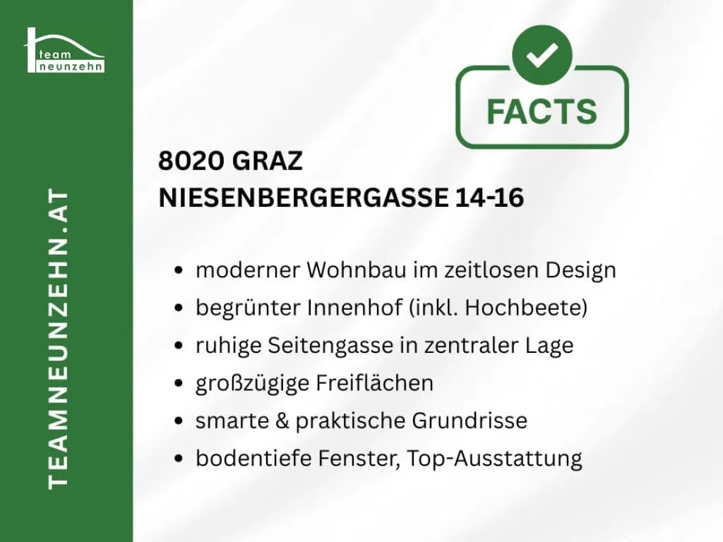 1-Zimmer-Wohnung mieten in Graz – 36,79 m², € 549 – Bild 7 von 17