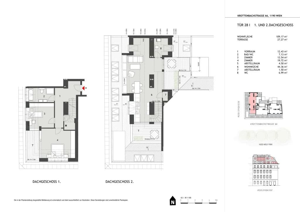3-Zimmer-Wohnung mieten in Wien – 109,17 m², € 2.753 – Bild 13 von 13