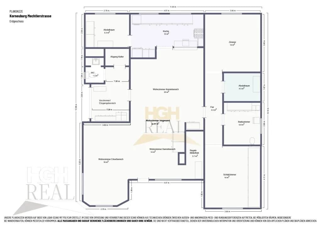 7-Zimmer-Gewerbeimmobilie kaufen in Korneuburg – 240 m², € 890.000 – Bild 28 von 30