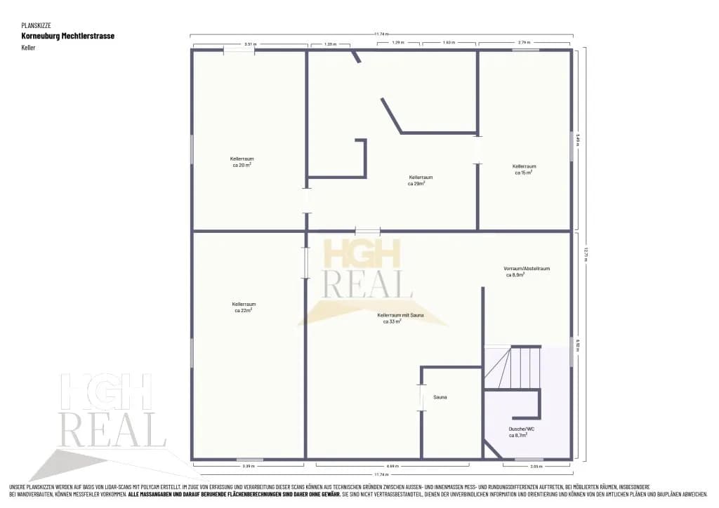 7-Zimmer-Gewerbeimmobilie kaufen in Korneuburg – 240 m², € 890.000 – Bild 30 von 30
