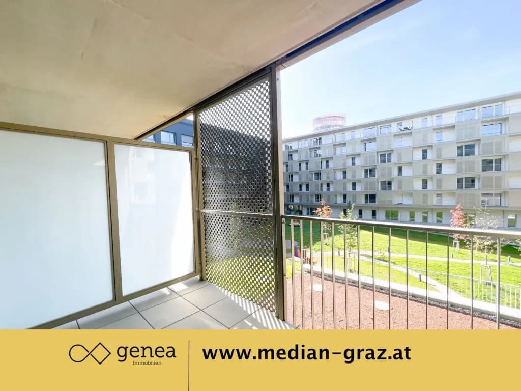 1-Zimmer-Wohnung mieten in Graz – 38,56 m², € 597