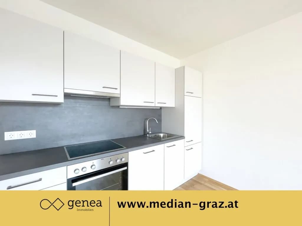 2-Zimmer-Wohnung mieten in Graz – 50,53 m², € 714