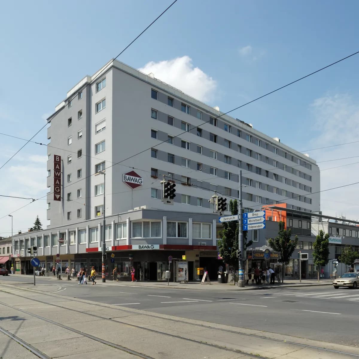 Gewerbeimmobilie mieten in Wien – 447 m², € 5.960