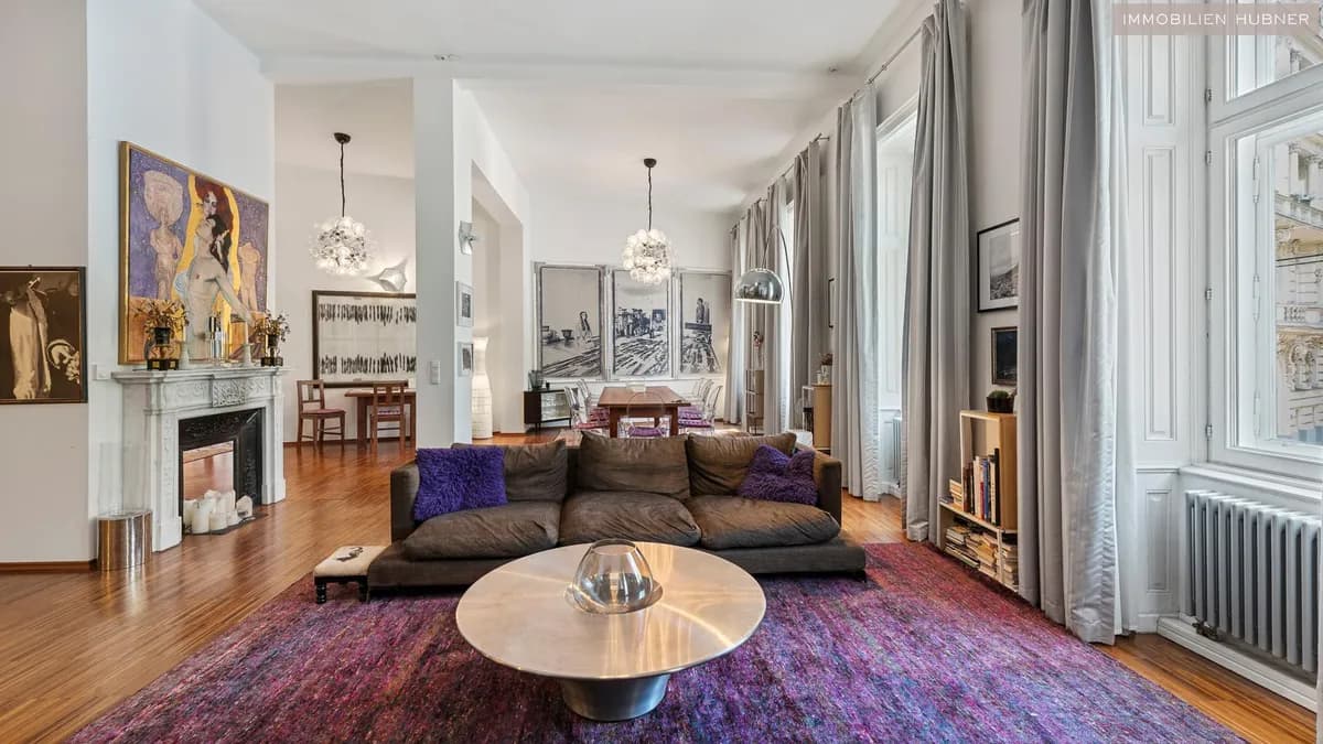 4-Zimmer-Wohnung mieten in Wien – 235 m², € 3.400