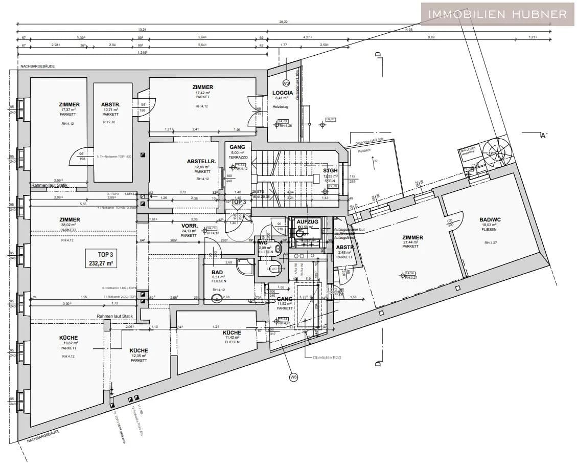 4-Zimmer-Wohnung mieten in Wien – 235 m², € 3.400 – Bild 22 von 24