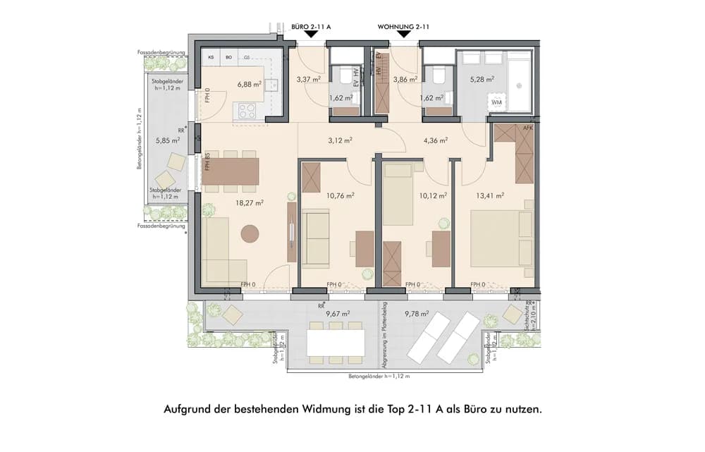 4-Zimmer-Wohnung kaufen in Wien – 82,67 m², € 474.000 – Bild 14 von 14
