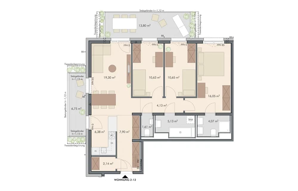 4-Zimmer-Wohnung kaufen in Wien – 87,99 m², € 523.000 – Bild 15 von 15