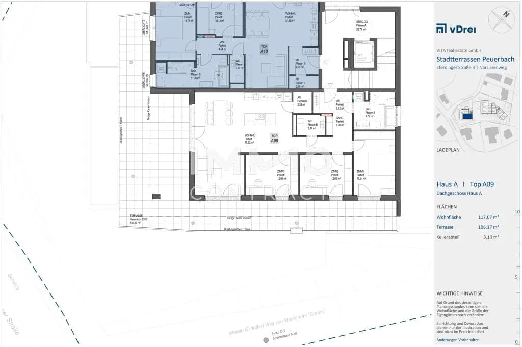 4-Zimmer-Wohnung kaufen in Grieskirchen – 117,07 m², € 658.641 – Bild 16 von 17
