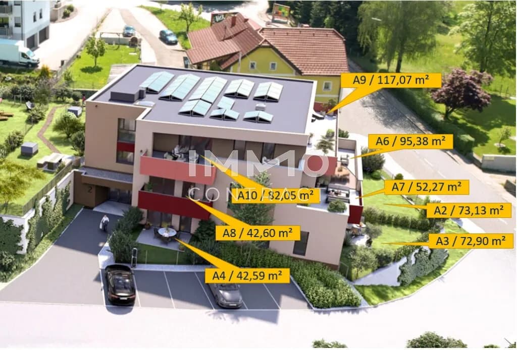 3-Zimmer-Wohnung kaufen in Grieskirchen – 82,05 m², € 432.352