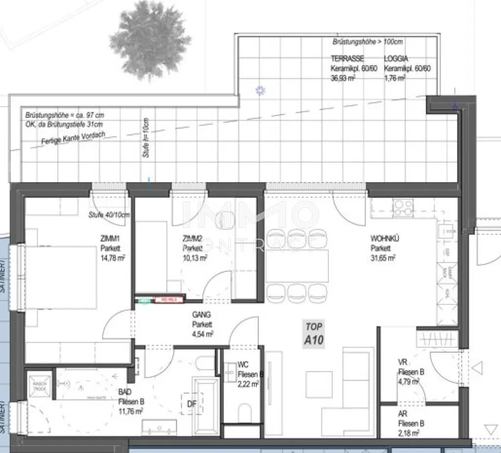 3-Zimmer-Wohnung kaufen in Grieskirchen – 82,05 m², € 432.352 – Bild 14 von 15