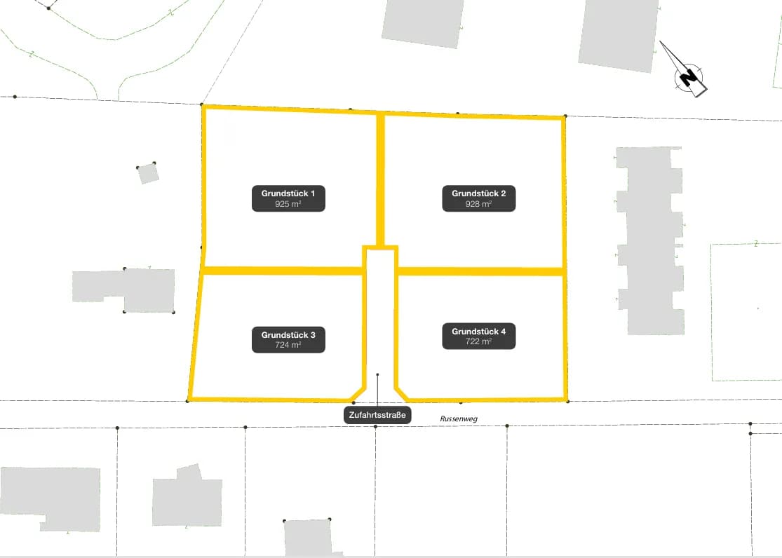 Grundstück kaufen in Graz – 925 m², € 639.900 – Bild 3 von 3
