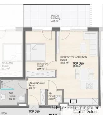 2-Zimmer-Wohnung kaufen in Liezen – 57,87 m², € 538.000 – Bild 8 von 10