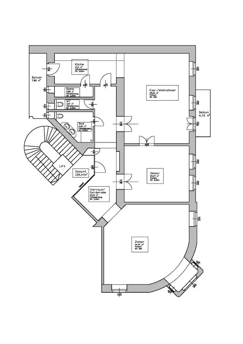 3-Zimmer-Wohnung kaufen in Klagenfurt – 159,47 m², € 650.000 – Bild 18 von 18
