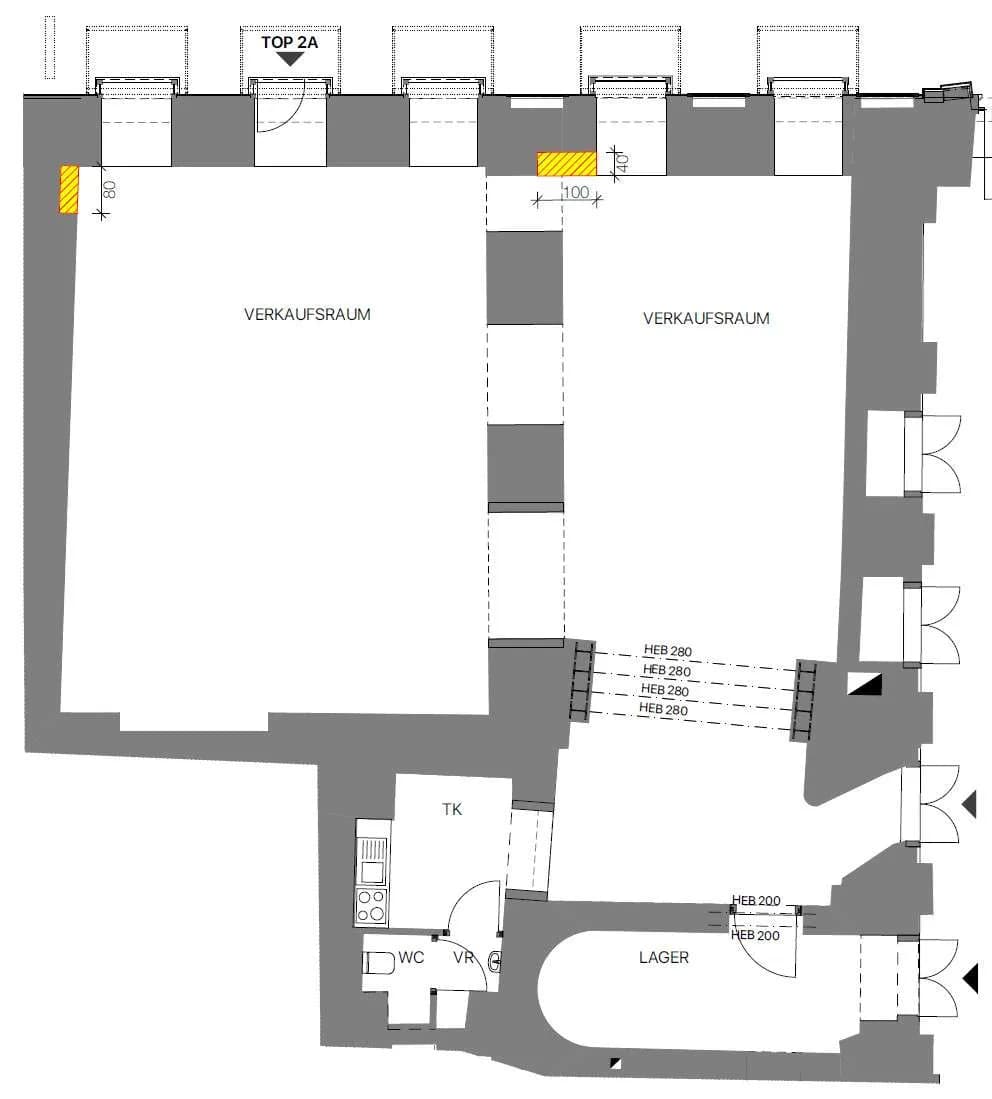 Gewerbeimmobilie mieten in Wien – 158 m², € 26.817 – Bild 9 von 9