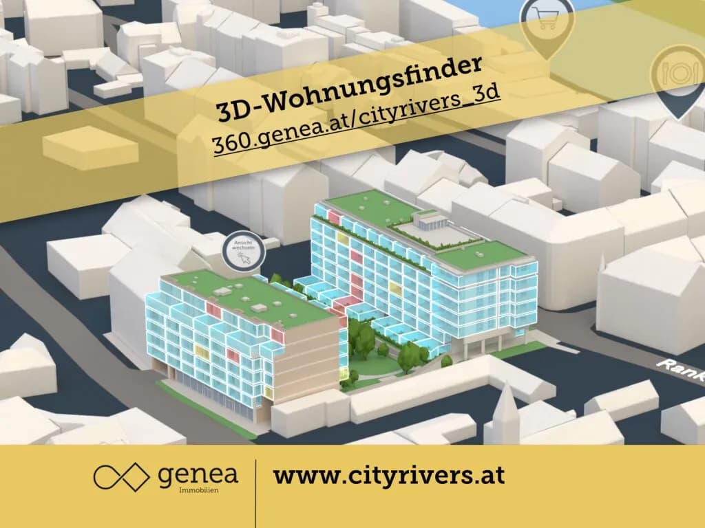 2-Zimmer-Wohnung mieten in Graz – 47,49 m², € 675 – Bild 13 von 13