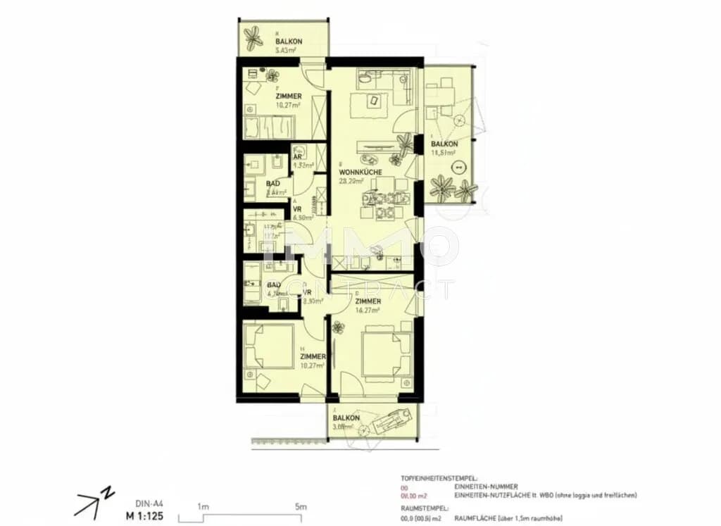 4-Zimmer-Wohnung kaufen in Wien – 82,4 m², € 555.500 – Bild 9 von 9
