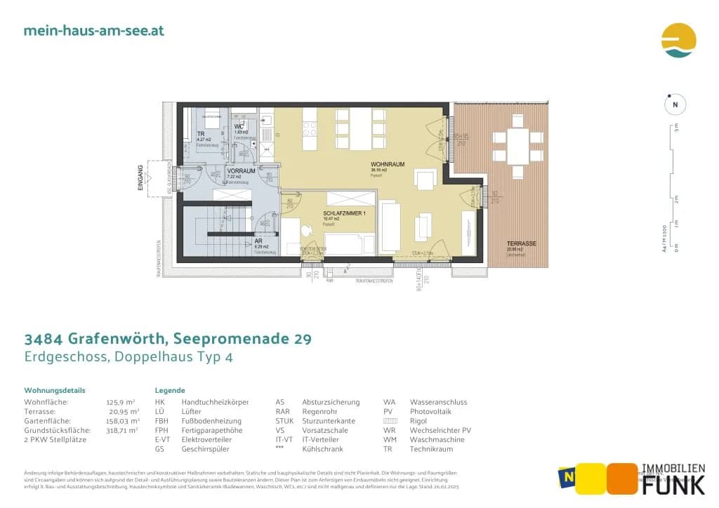 5-Zimmer-Haus kaufen in Tulln – 125,9 m², € 599.000 – Bild 14 von 16