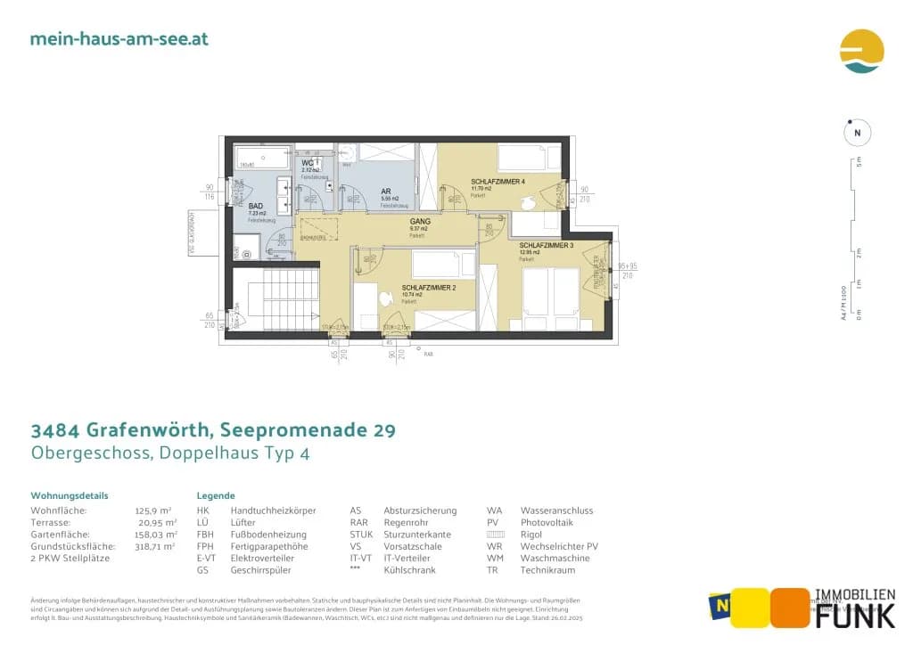 5-Zimmer-Haus kaufen in Tulln – 125,9 m², € 599.000 – Bild 15 von 16