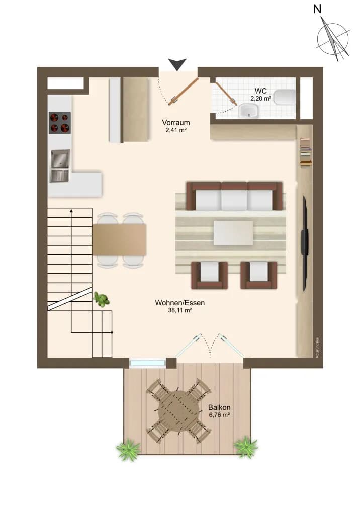 2-Zimmer-Wohnung kaufen in Kufstein – 72 m², € 498.000 – Bild 15 von 16
