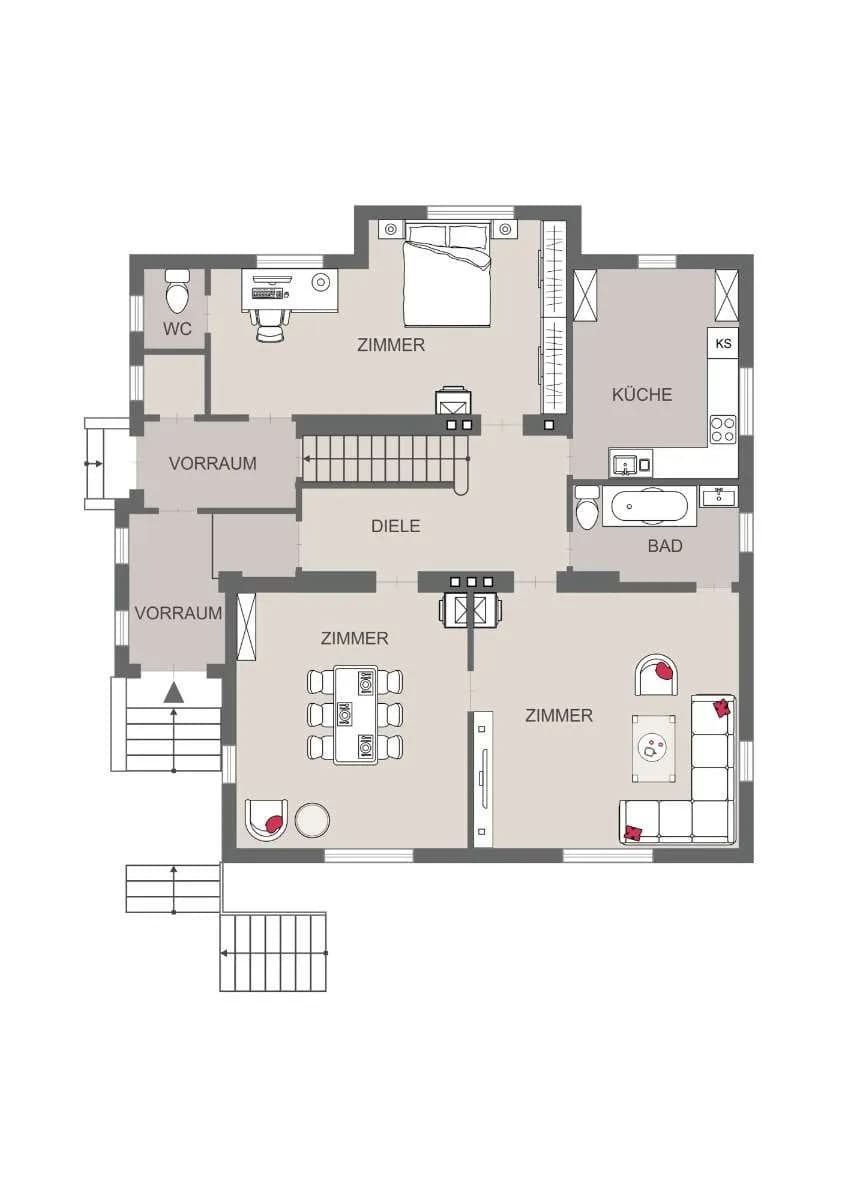 6-Zimmer-Haus kaufen in Wien – 187 m², € 2.340.000 – Bild 25 von 30