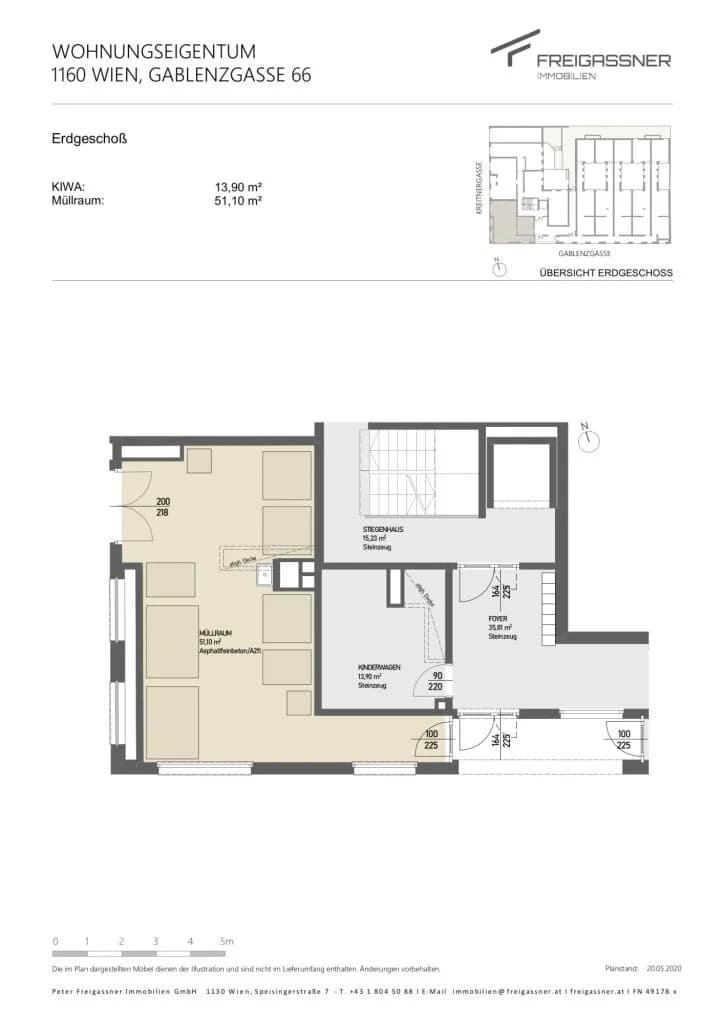 Wohnung kaufen in Wien – 61,33 m², € 245.000 – Bild 21 von 22