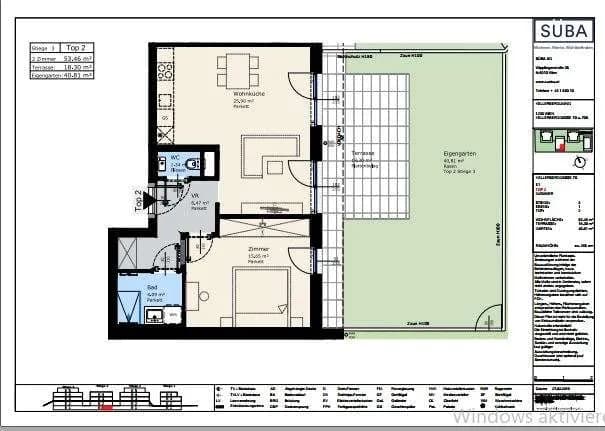 2-Zimmer-Wohnung mieten in Wien – 54 m², € 999 – Bild 3 von 13
