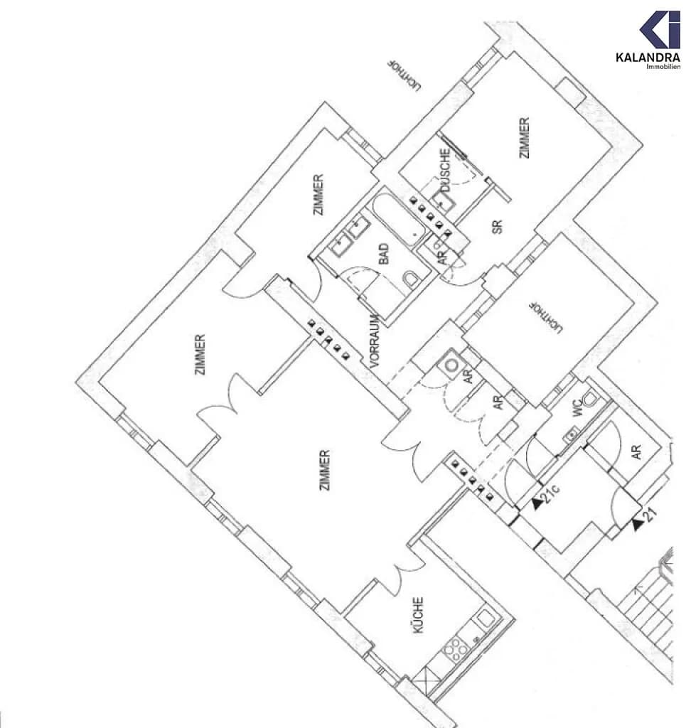 4-Zimmer-Wohnung mieten in Wien – 102,8 m², € 2.795 – Bild 13 von 14