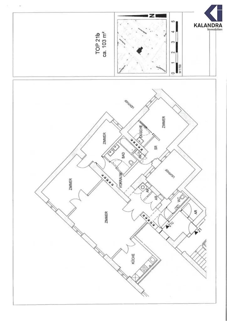 4-Zimmer-Wohnung mieten in Wien – 102,8 m², € 2.795 – Bild 14 von 14