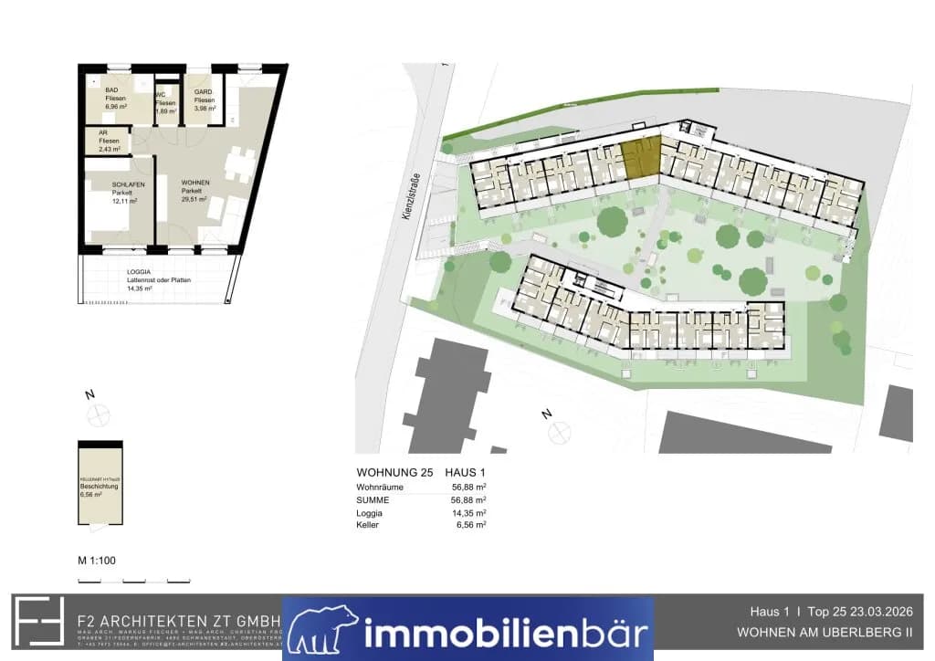 2-Zimmer-Wohnung kaufen in Grieskirchen – 55,78 m², € 281.036 – Bild 11 von 11