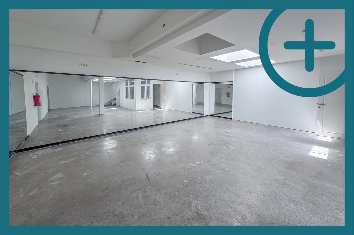2-Zimmer-Gewerbeimmobilie mieten in Wien – 161 m², € 1.777
