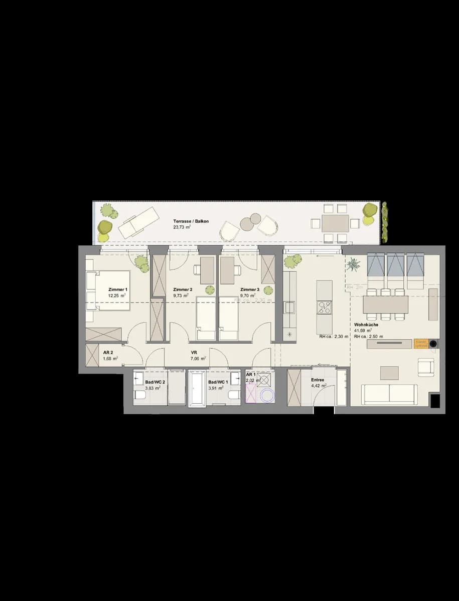 4-Zimmer-Wohnung kaufen in Wien – 108,06 m², € 995.600 – Bild 8 von 8