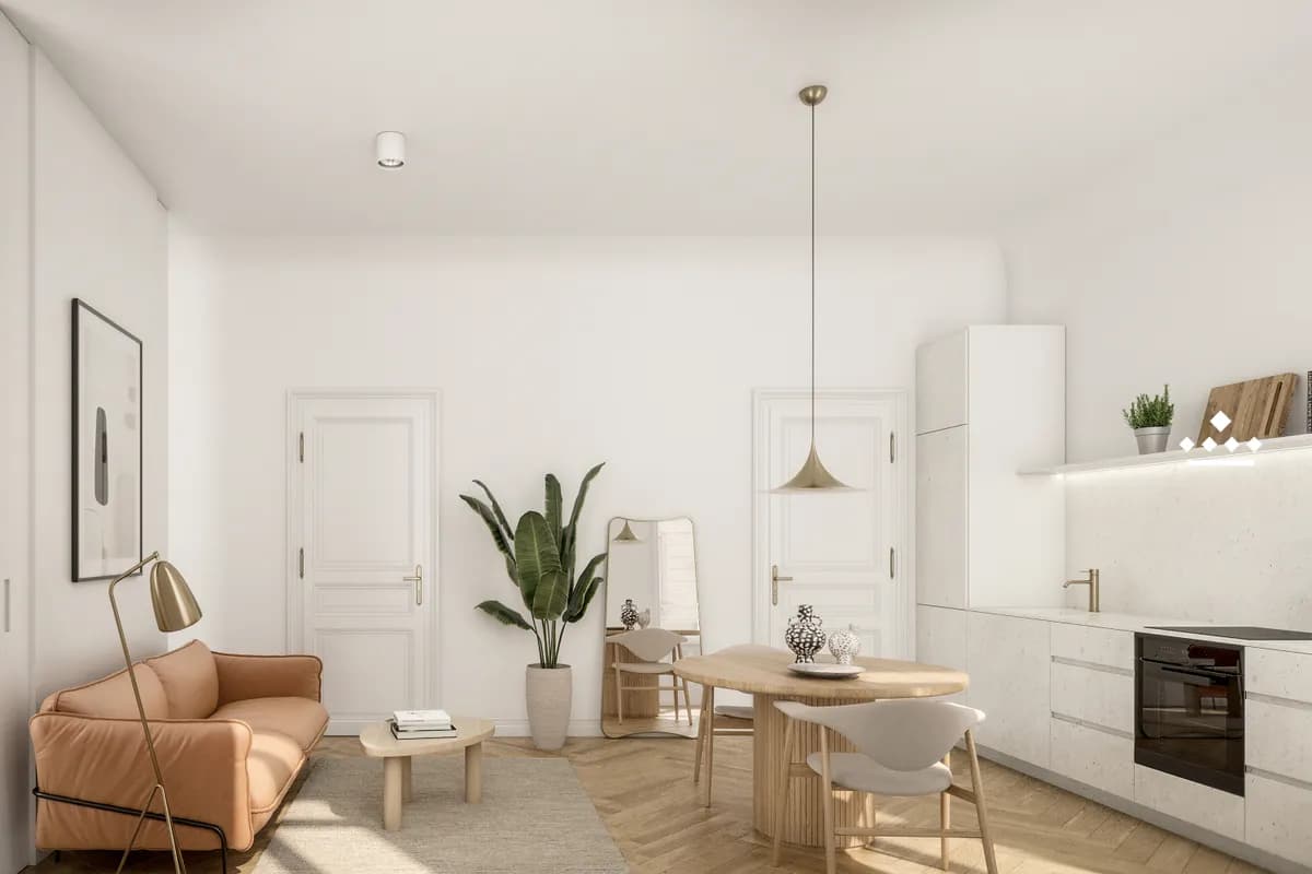 2-Zimmer-Wohnung kaufen in Wien – 46,5 m², € 449.000 – Bild 1 von 18