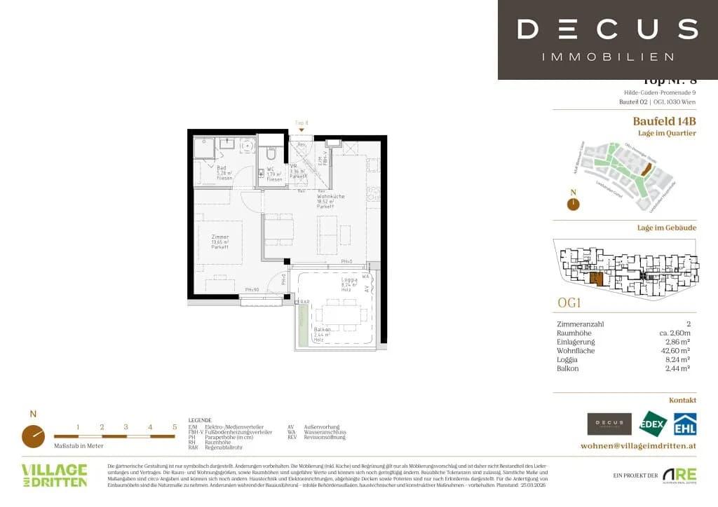 Immobilie kaufen in Wien – 42,62 m², € 309.000 – Bild 7 von 7